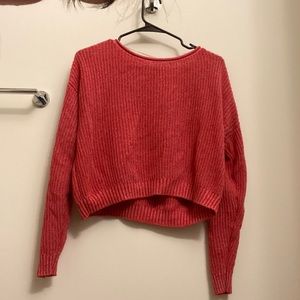 Pink Knit Wild Fable Sweater